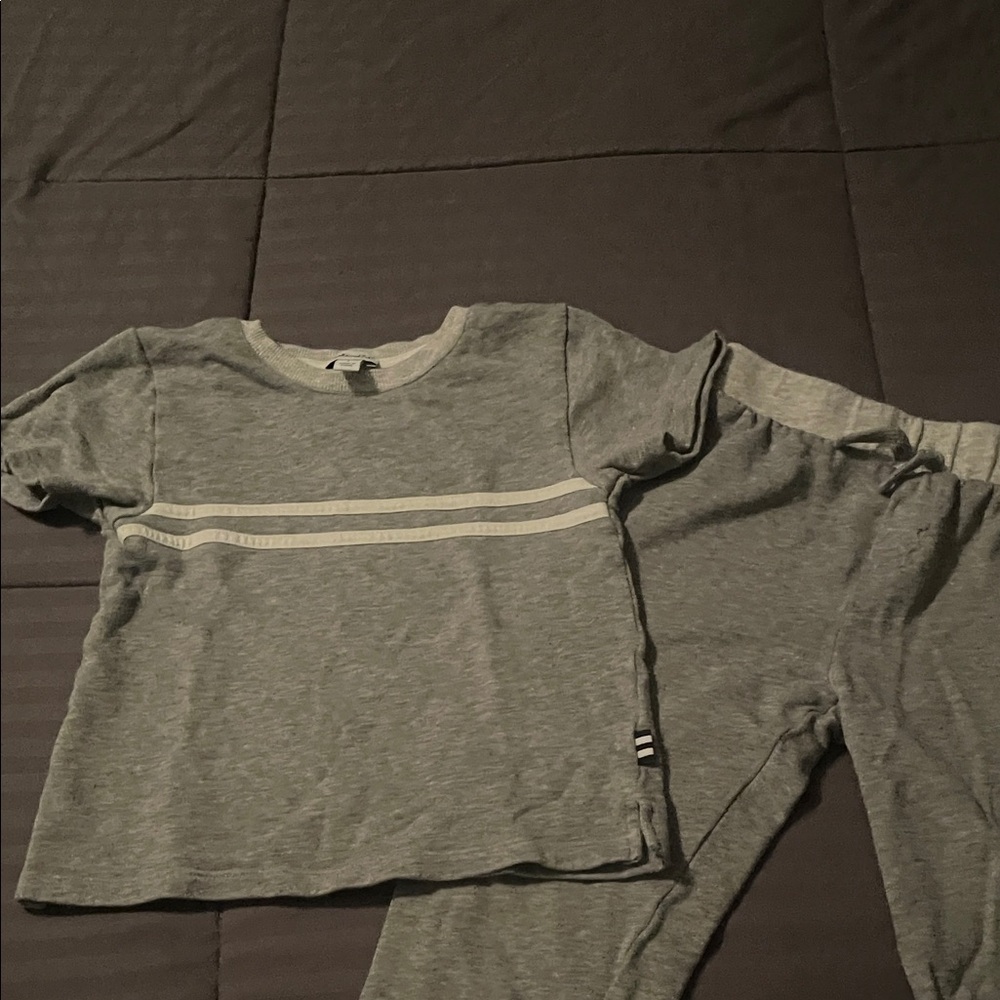 Splendid Gray Kids Matching Set